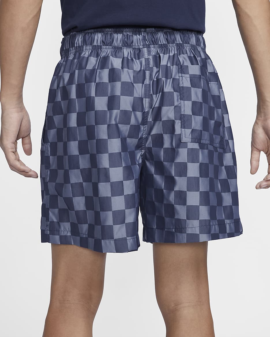 Nike Club Men's Flow Shorts - Midnight Navy/White