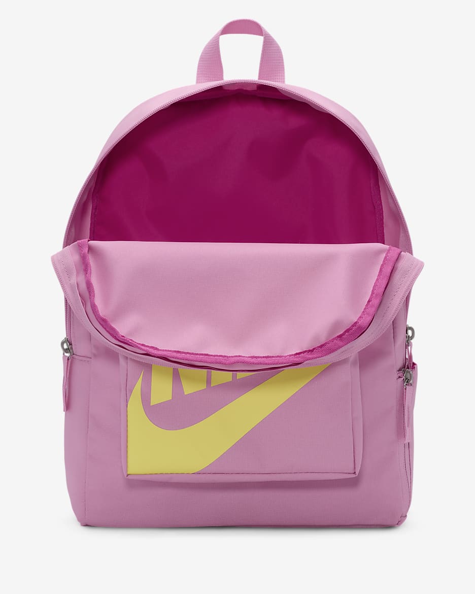 Plecak dziecięcy Nike Classic (16 l) - Pink Rise/Pink Rise/Light Laser Orange