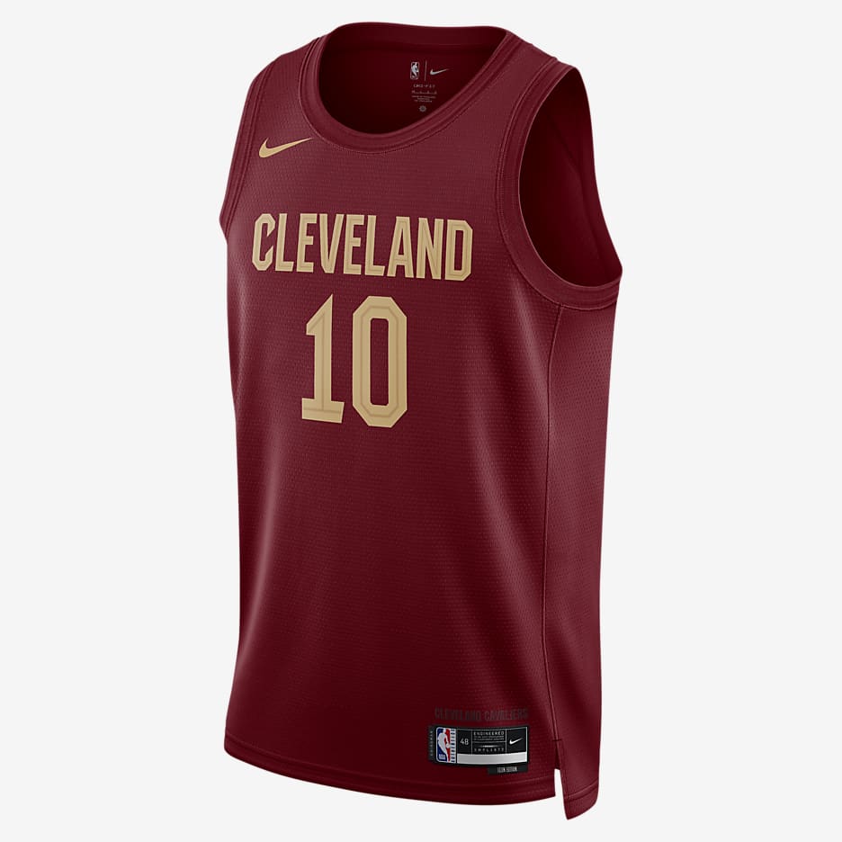 Jersey Nike Dri-FIT de la NBA Swingman para hombre Cleveland Cavaliers Icon Edition 2022/23 - Rojo team
