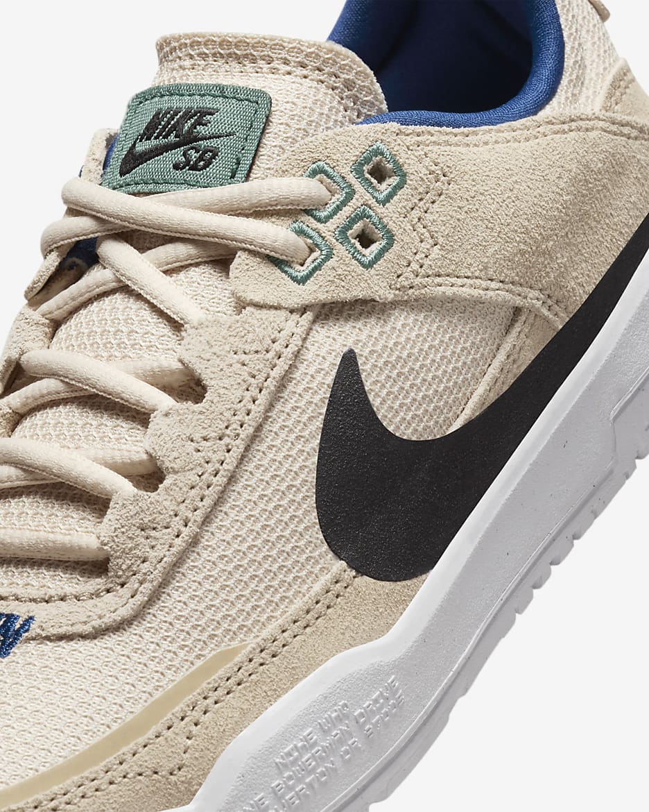 Buty do skateboardingu dla dużych dzieci Nike SB Day One - Sanddrift/Court Blue/Bicoastal/Czerń