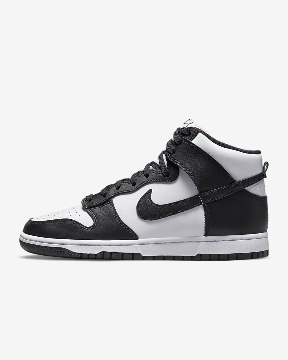 Chaussure Nike Dunk High Retro pour Homme - Blanc/Total Orange/Noir