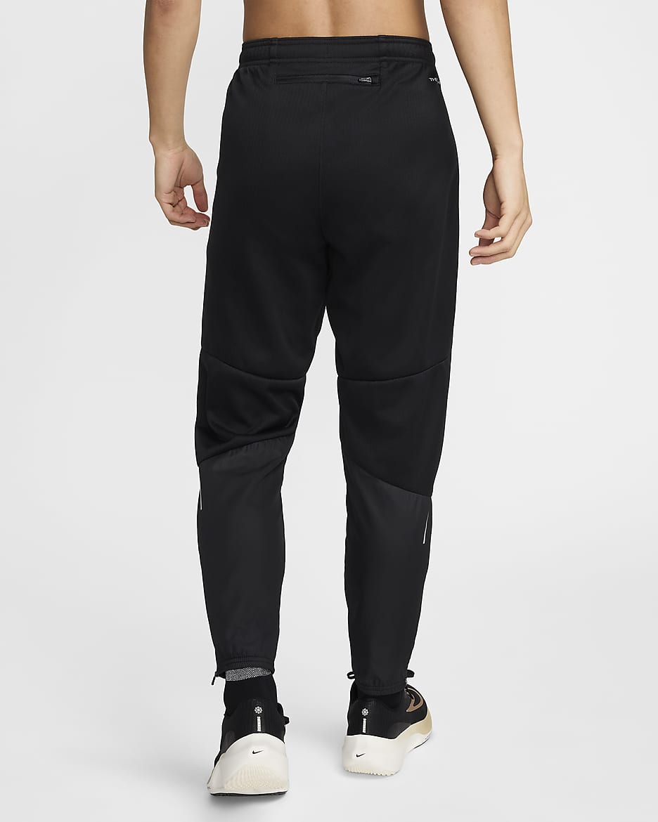 Nike Sphere Challenger Pantalón de running repelente al agua Therma-FIT - Hombre - Negro/Negro