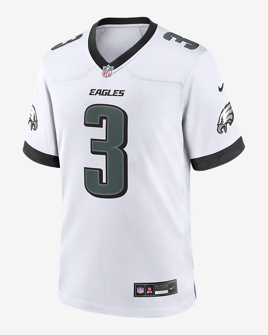 Nolan Smith Philadelphia Eagles Men's Nike NFL Game Jersey - White