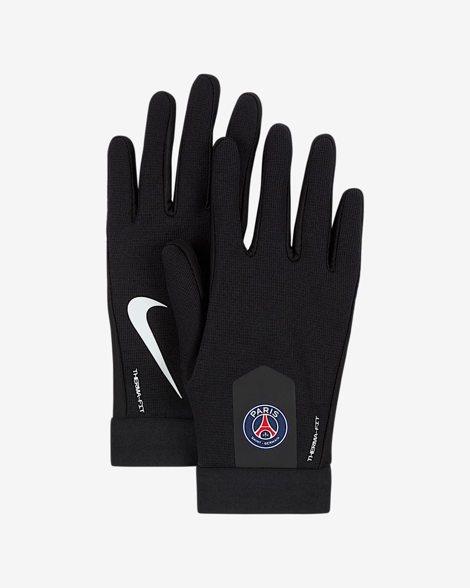 Gants de foot Nike Therma-FIT Paris Saint-Germain Academy - Noir/Blanc