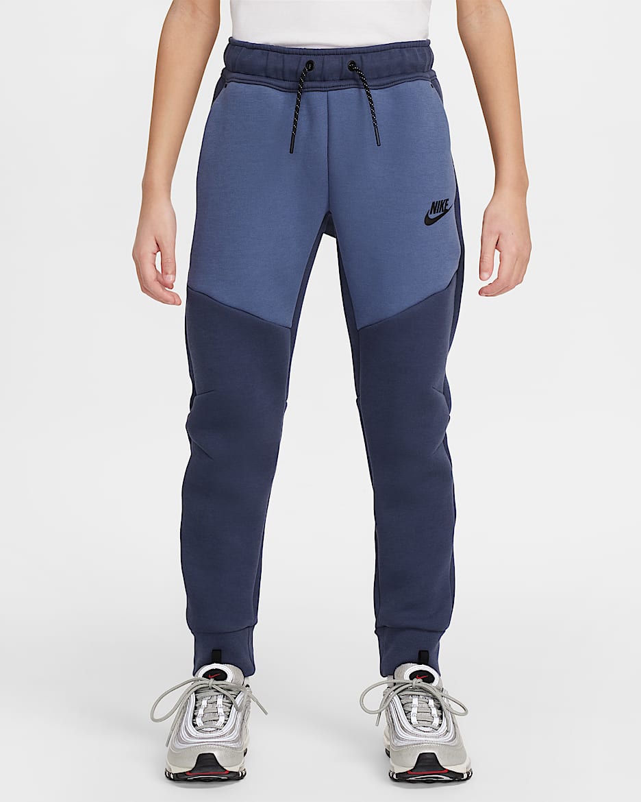 Nike Sportswear Tech Fleece Jogger (ältere Kinder) - Thunder Blue/Diffused Blue/Schwarz/Schwarz