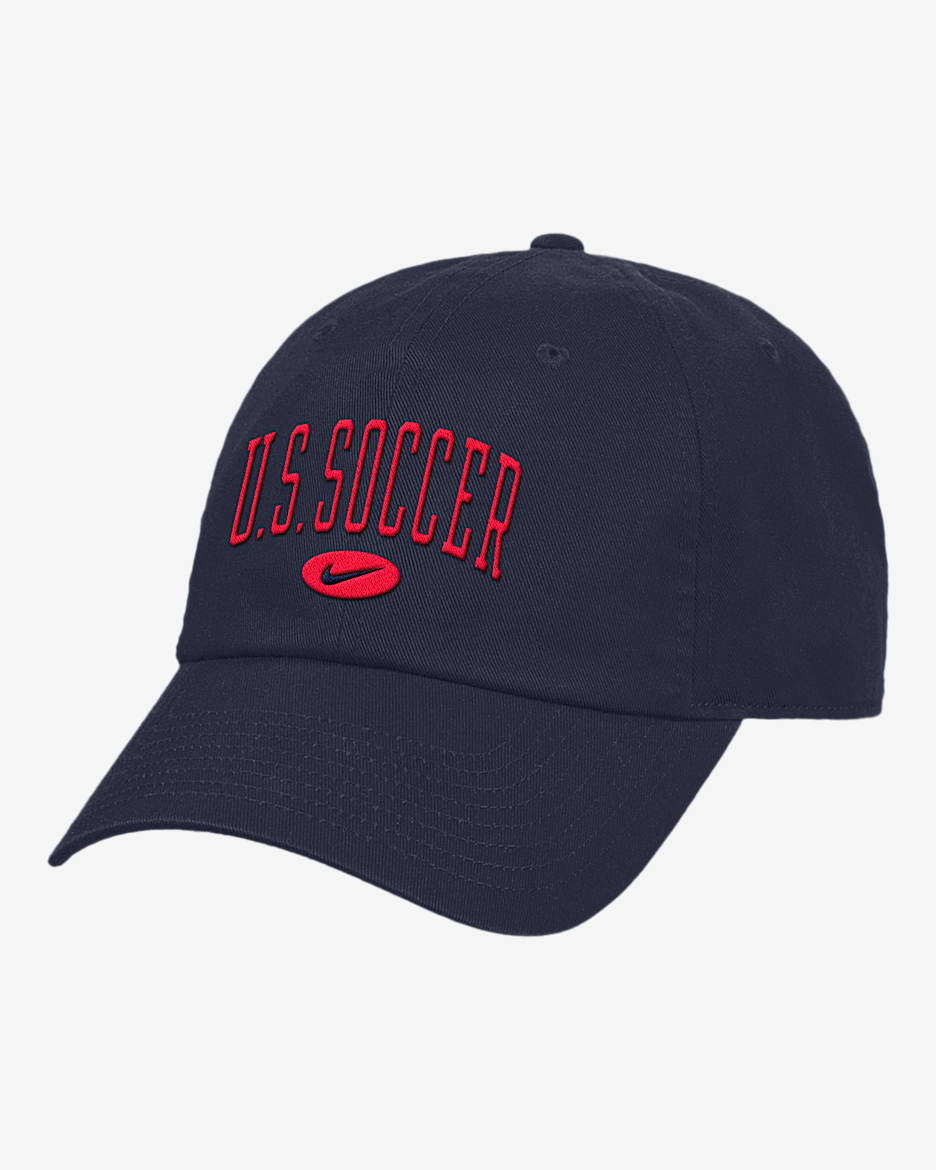 Gorra de fútbol Nike ajustable USMNT Club - Azul marino