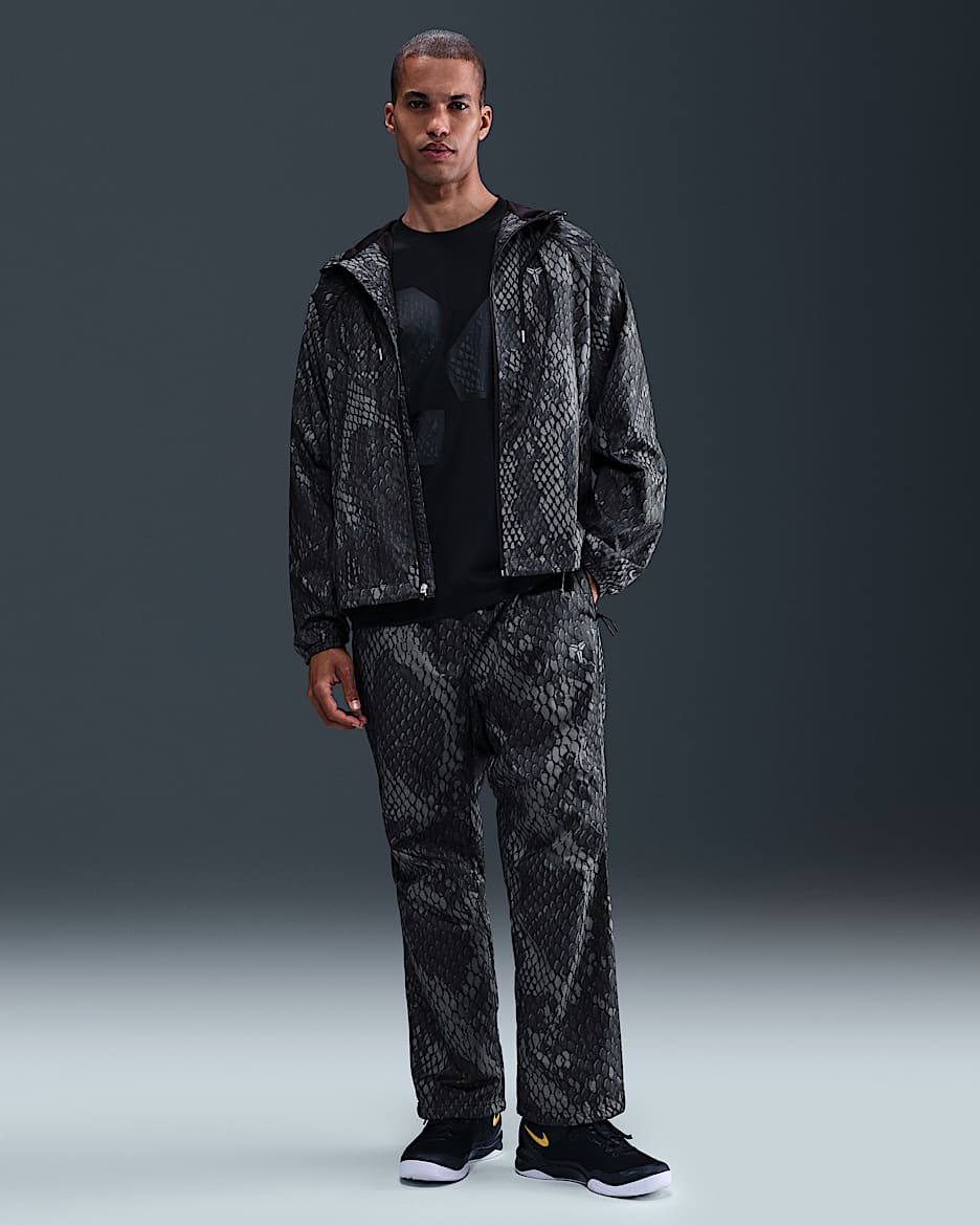 Pants de tejido Woven ligeros para hombre Kobe - Negro