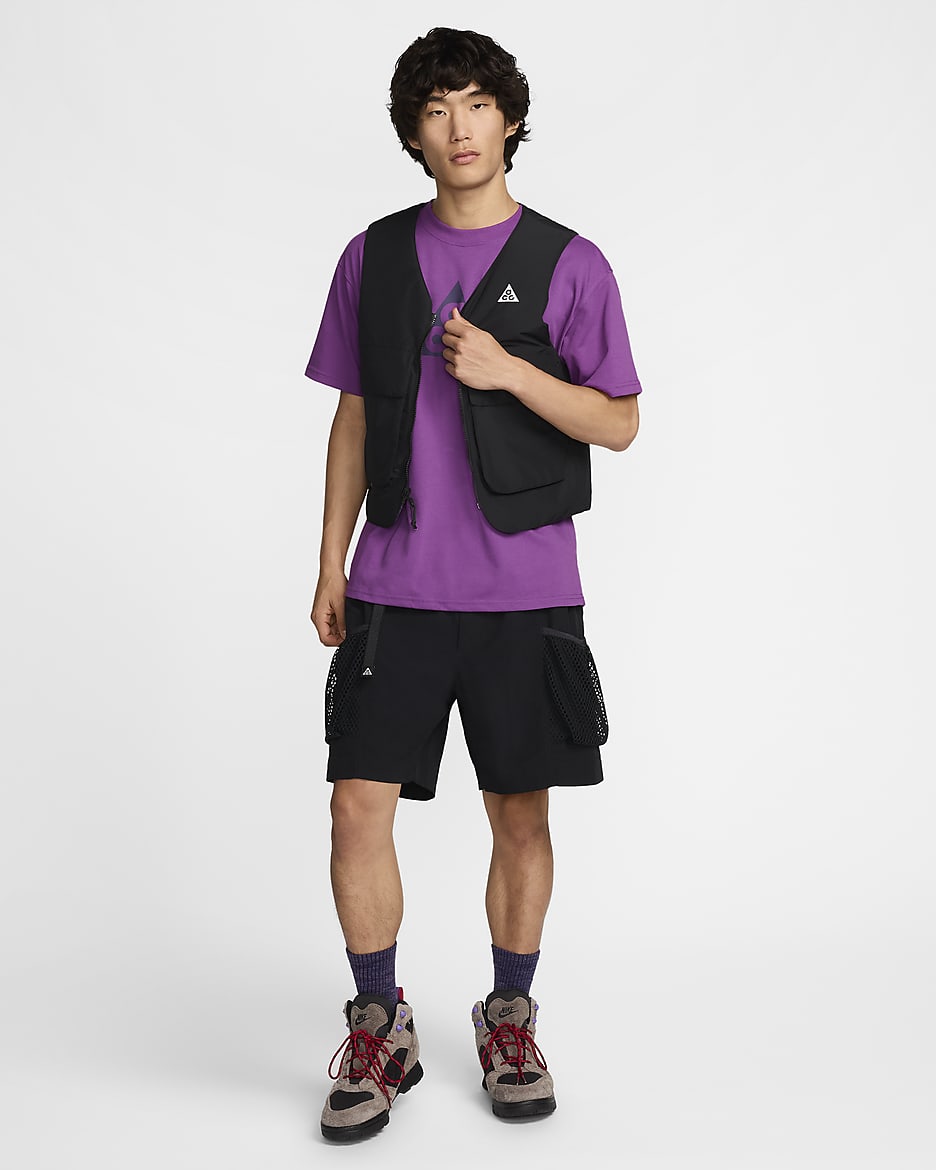 Nike ACG Men's Dri-FIT T-Shirt - Bold Berry