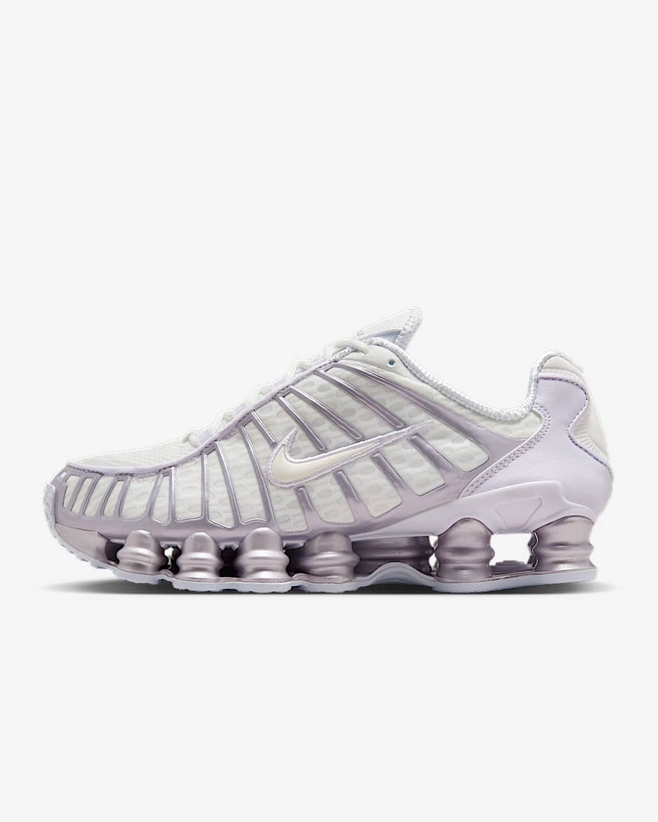 Nike Shox TL Zapatillas - Mujer - Summit White/Barely Grape/Sail