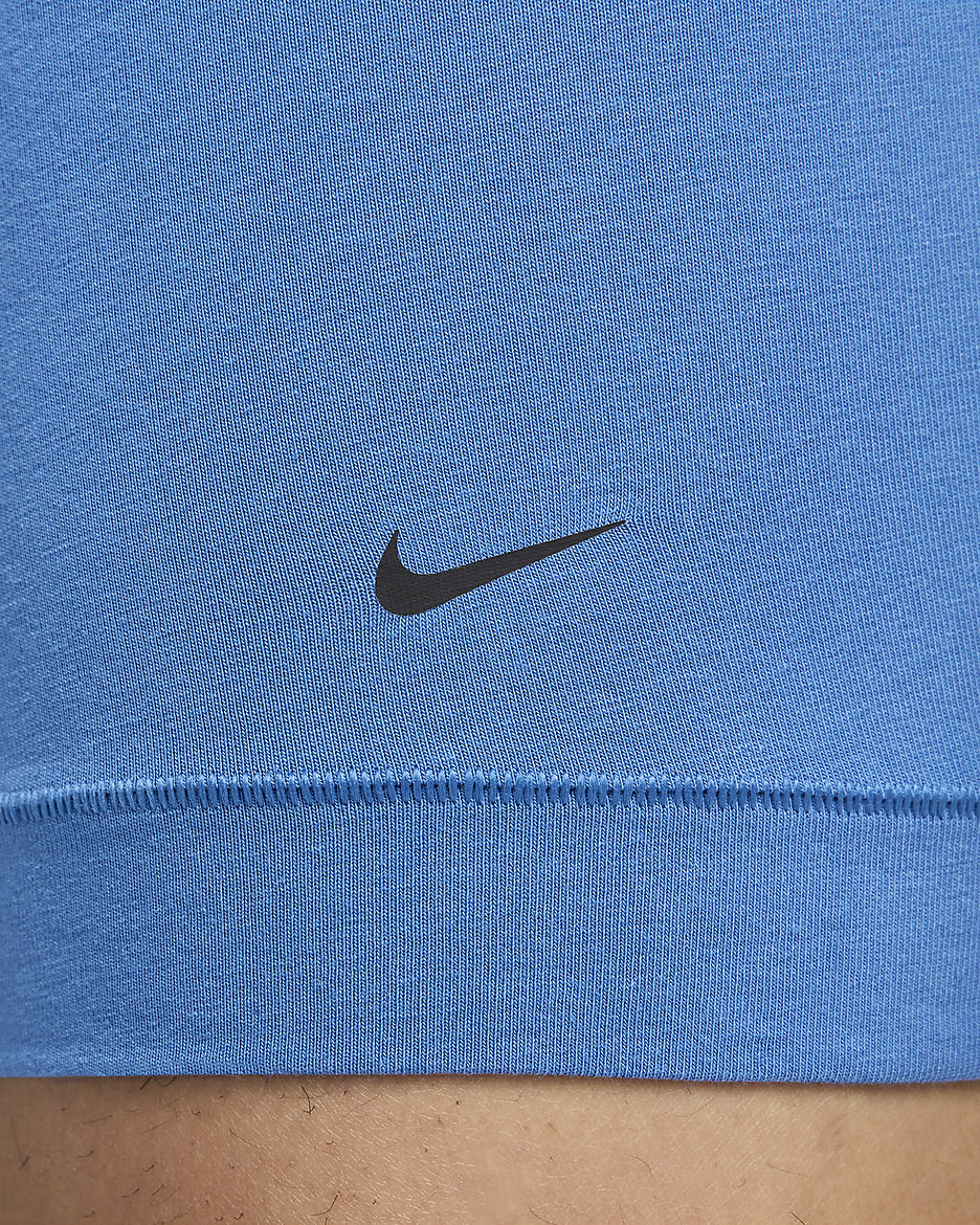 Ropa interior para hombre Nike Dri-FIT Essential Cotton Stretch (paquete de 3) - Azul claro