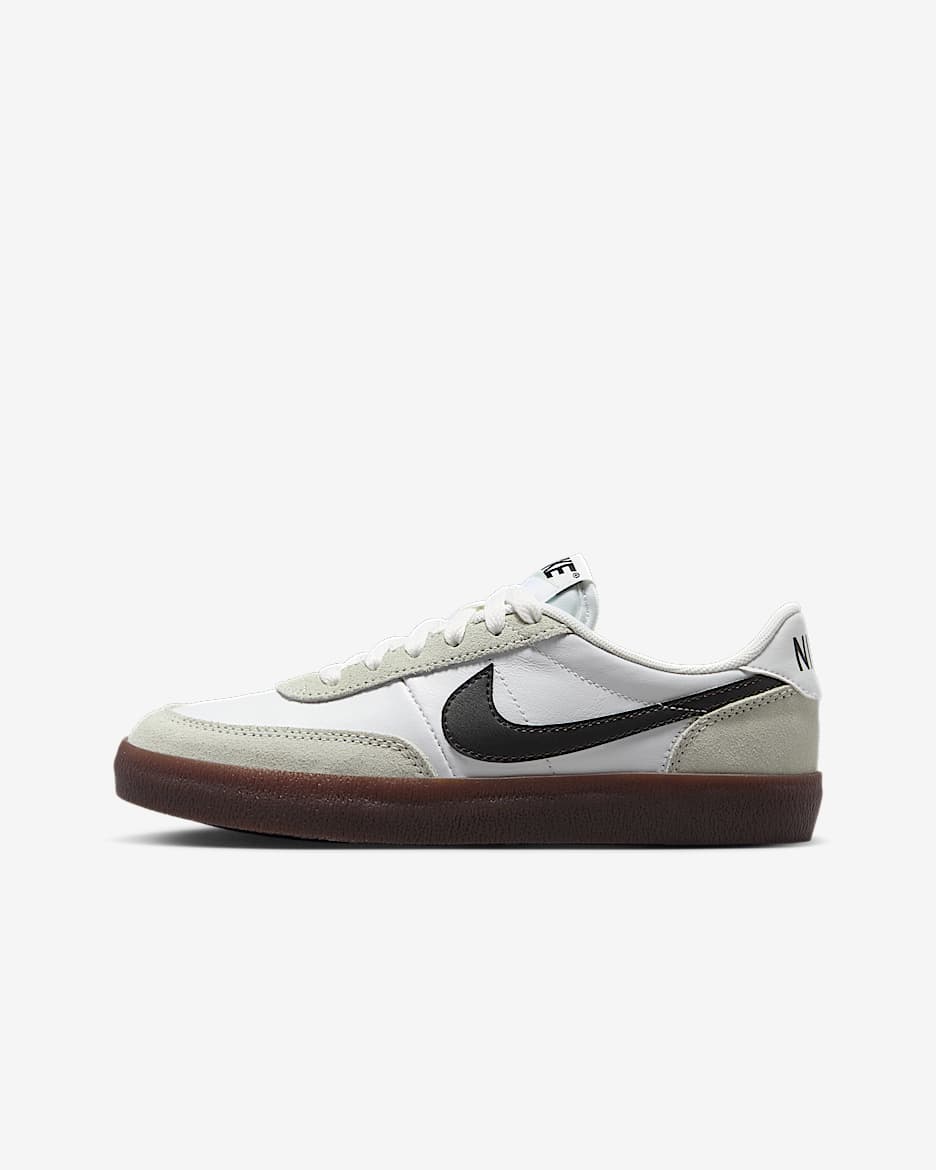 Παπούτσια Nike Killshot 2 για μεγάλα παιδιά - Λευκό/Light Silver/Gum Dark Brown/Μαύρο