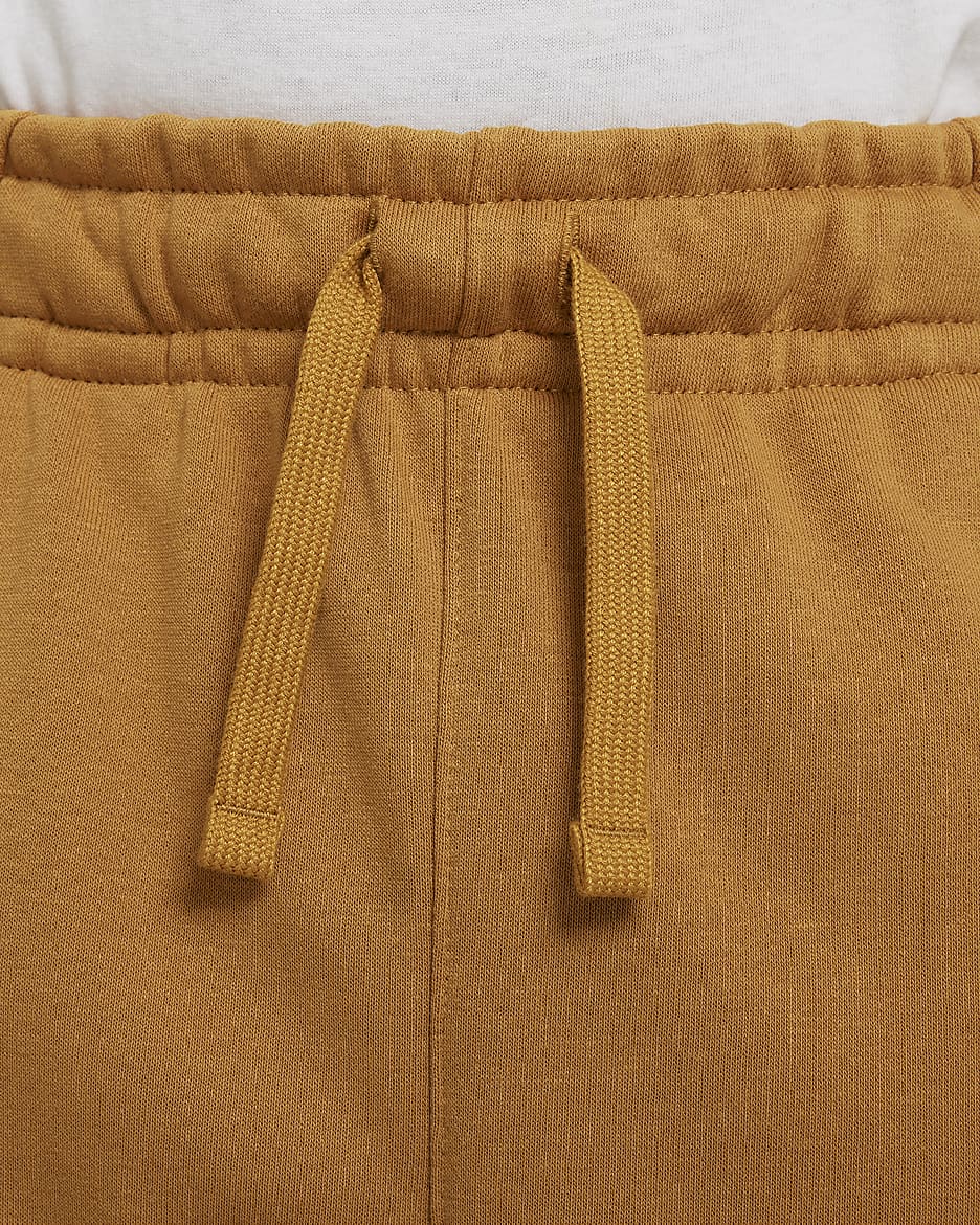 Shorts para niño talla grande Nike Sportswear Club (talla extendida) - Ocre desierto/Ocre desierto/Amarillo opti/Blanco