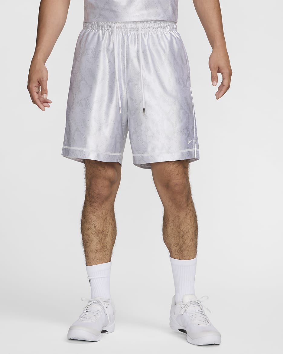 Kobe Men's 15cm (approx.) Dri-FIT Standard Issue Reversible Basketball Shorts - White/White/Summit White