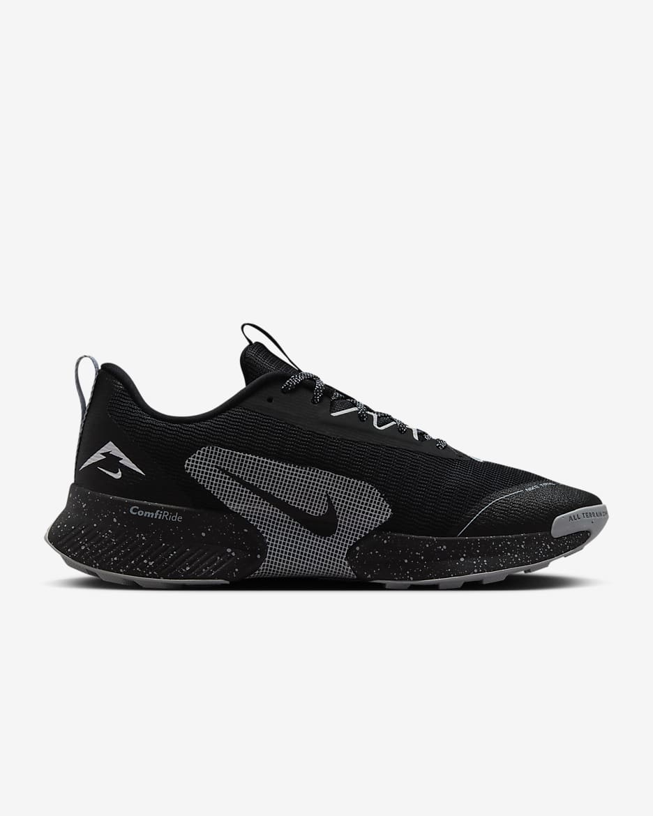 Nike Juniper Trail 3 Men's Trail-Running Shoes - Black/Wolf Grey/Photon Dust/Black