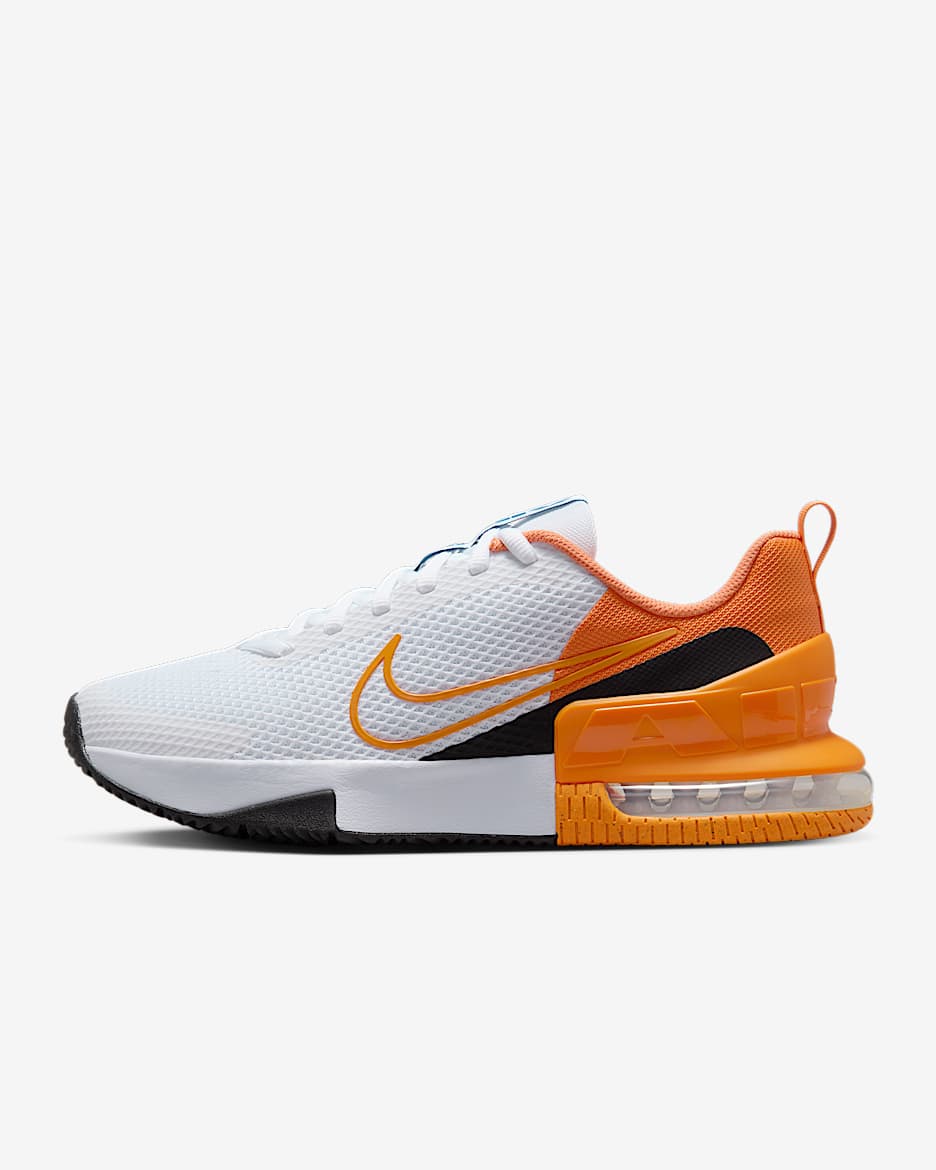 Nike Air Max Alpha Trainer 6 Men's Workout Shoes - White/Hot Curry/Black/Light Curry