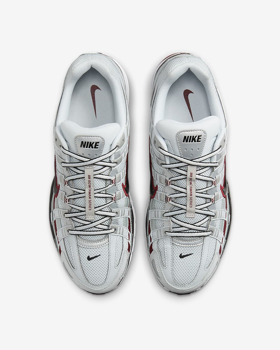 Chaussure Nike P-6000 - Pure Platinum/Metallic Platinum/Blanc/Dark Team Red