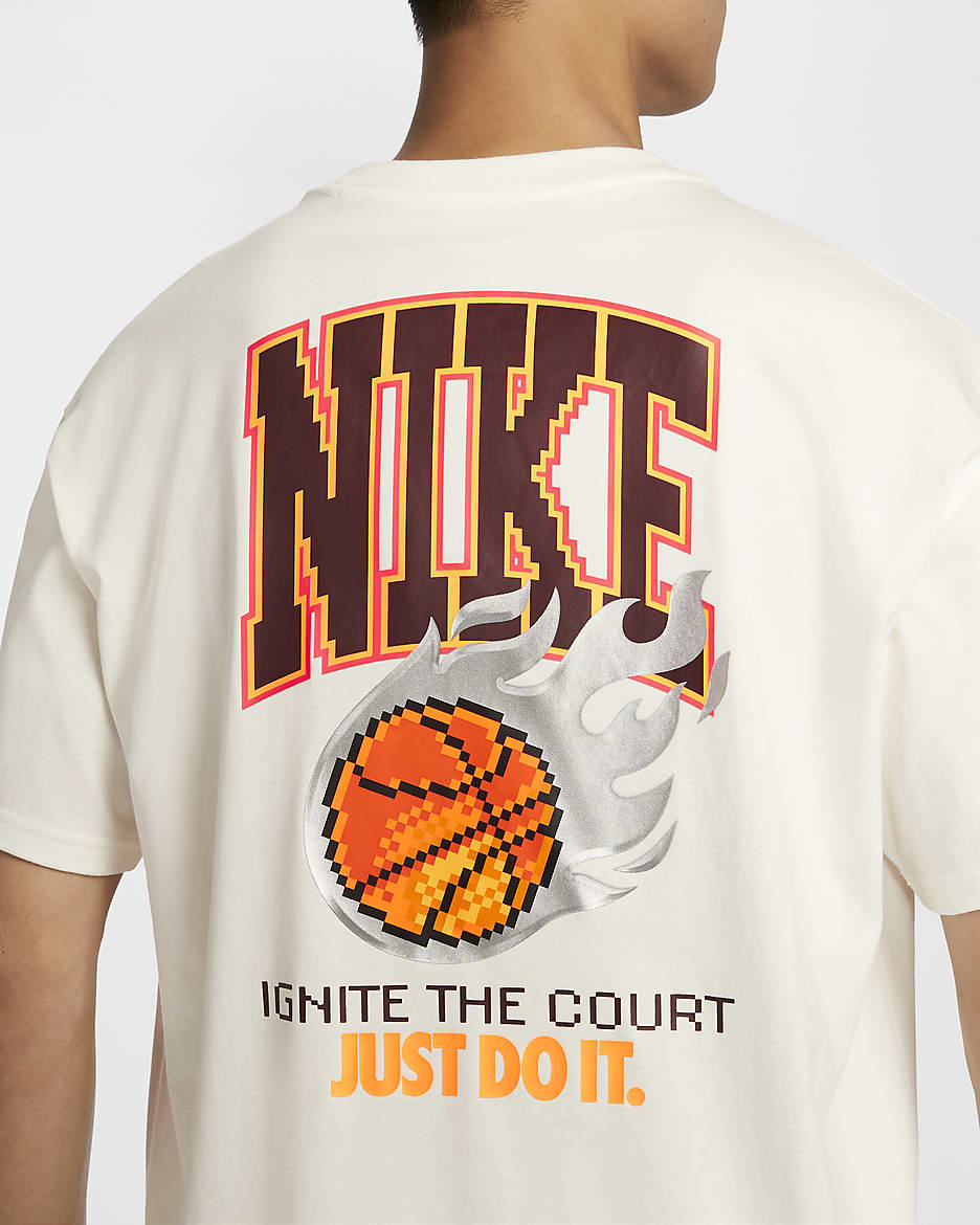 Nike Max90 Men's Basketball T-Shirt - Sail