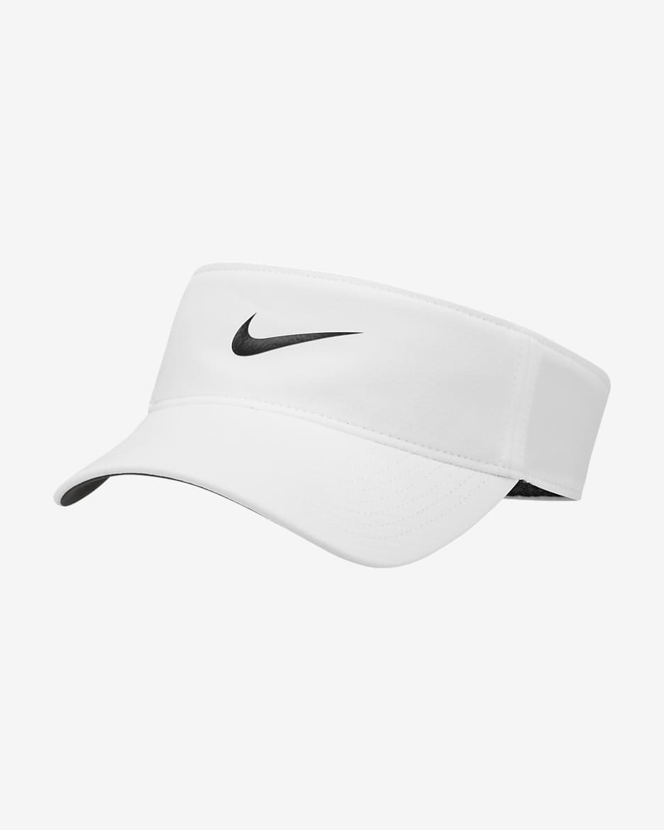 Nike Dri-FIT Ace Swoosh napellenző - Fehér/Anthracite/Fekete