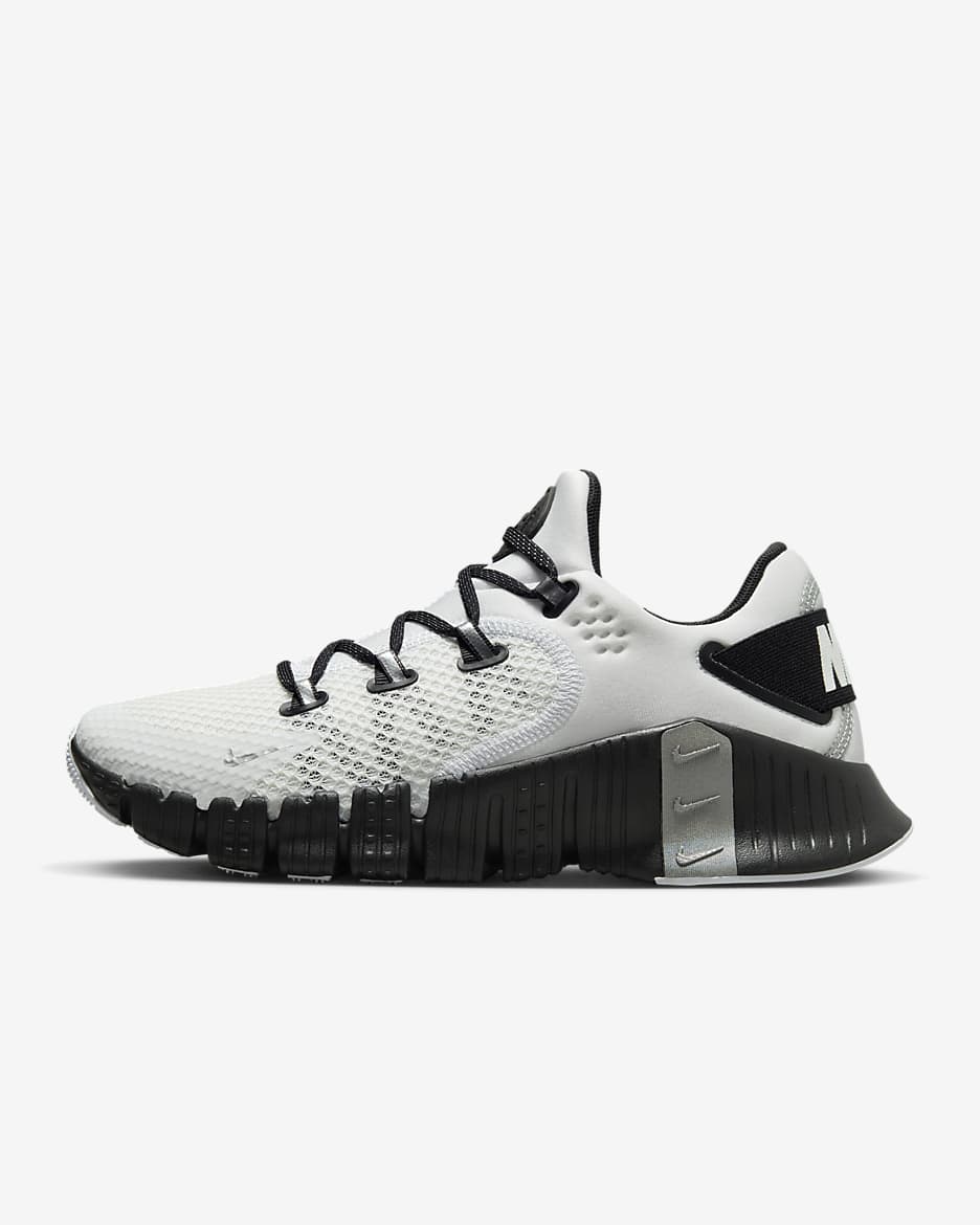 Nike Free Metcon 4 Premium Women's Training Shoes - White/Black/White/Multi-Colour