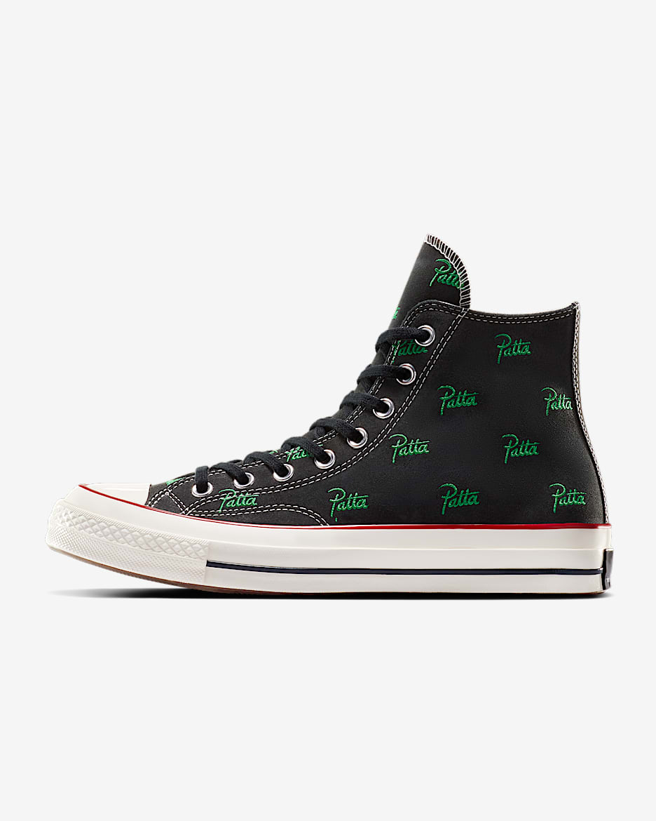 Chuck 70 Converse x Patta - Negro/Verde