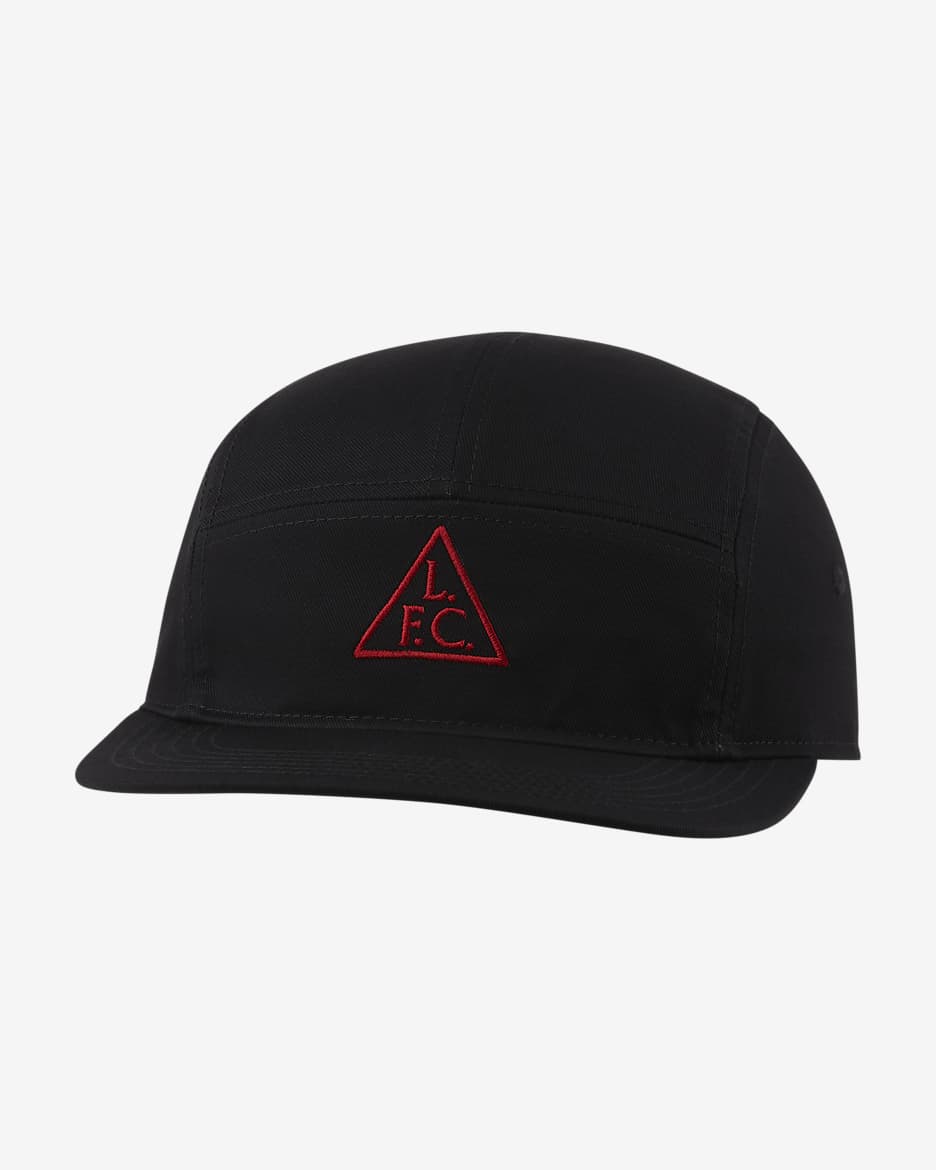 Liverpool FC AW84 Hat - Black/University Red