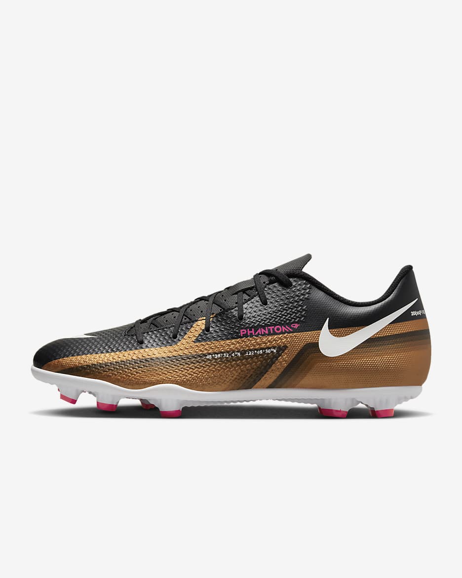 Nike Phantom GT2 Club MG Multi-Ground Football Boots - Metallic Copper/Black/White