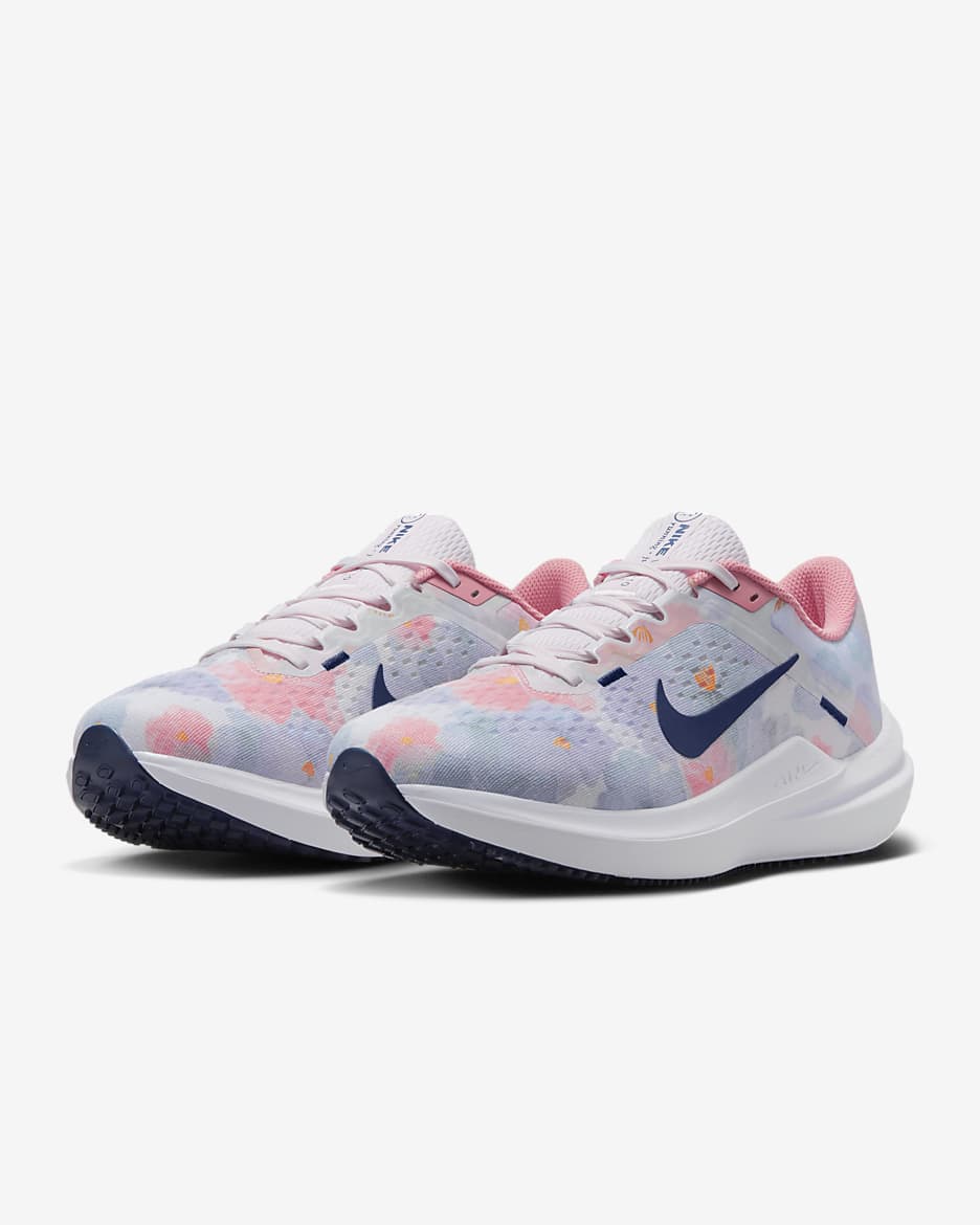 Nike Winflo 10 Premium Women's Road Running Shoes - Pearl Pink/Coral Chalk/White/Midnight Navy