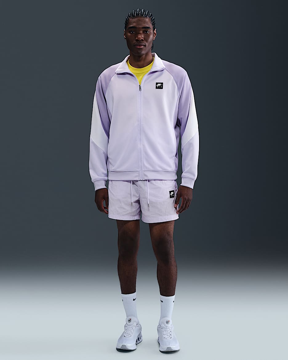 Shorts de tejido Woven para hombre Nike Air - Tinte amatista/Hortensias/Negro