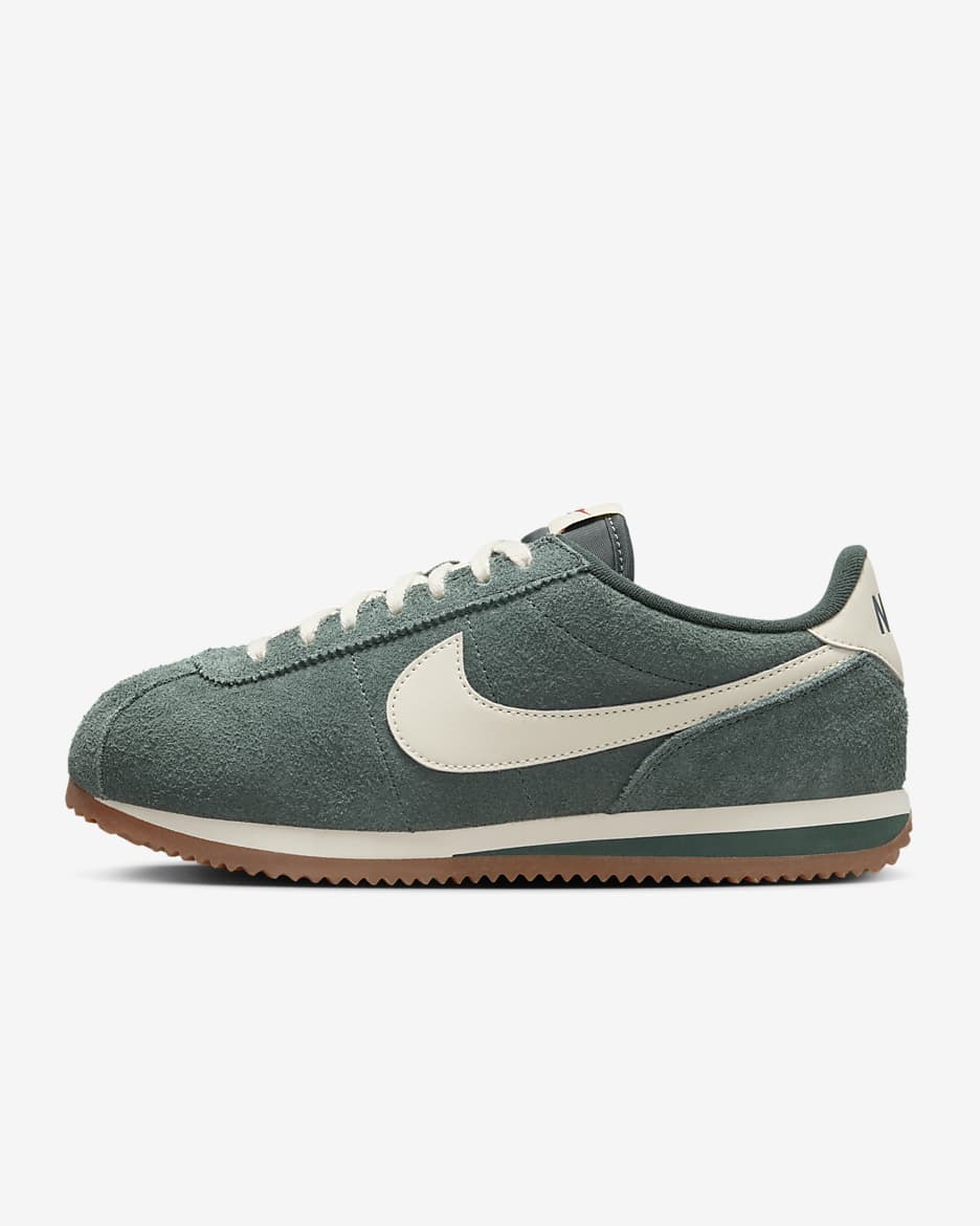 Nike Cortez Vintage Suede Women's Shoes - Vintage Green/Gum Medium Brown/Muslin