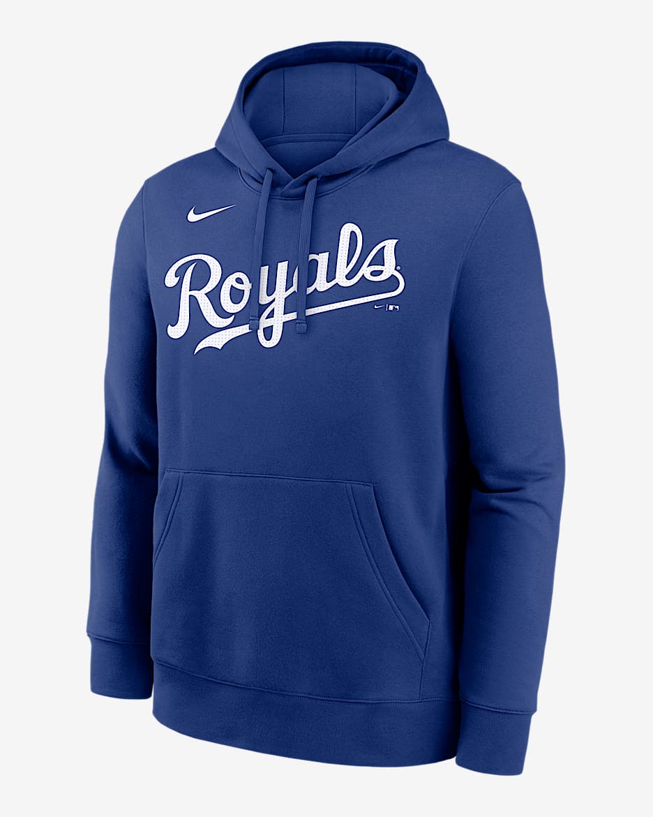 Bobby Witt Jr. Kansas City Royals Club Men's Nike MLB Pullover Hoodie - Blue