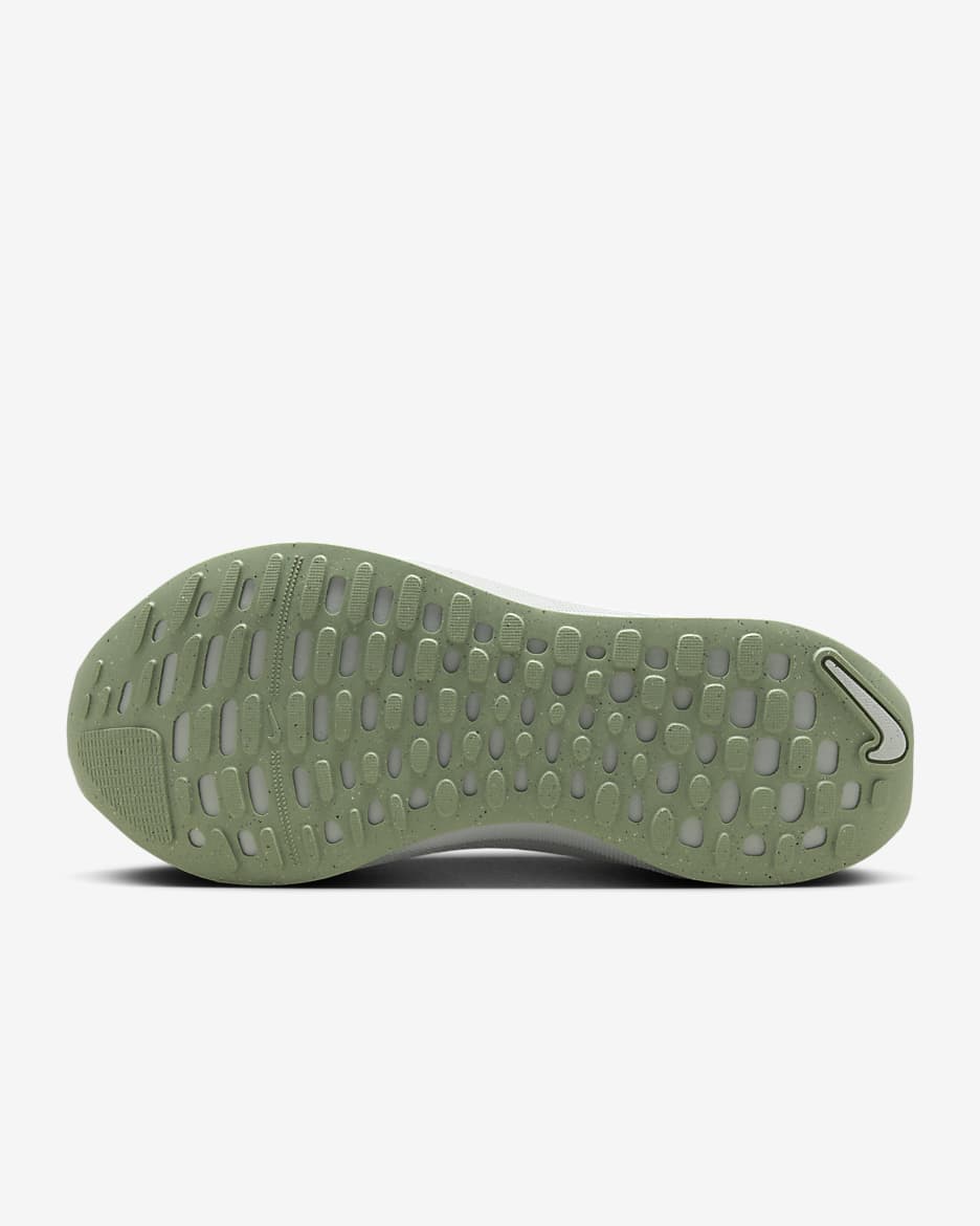 Tenis de correr en carretera para hombre Nike InfinityRN 4 - Verde aceite/Horizonte jade/Plata claro