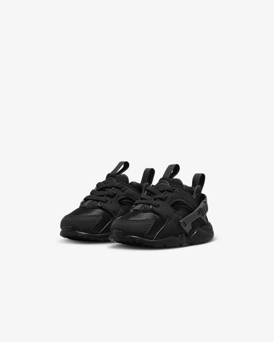 Nike Huarache Run 2.0 Baby/Toddler Shoes - Black/Anthracite/White/Black