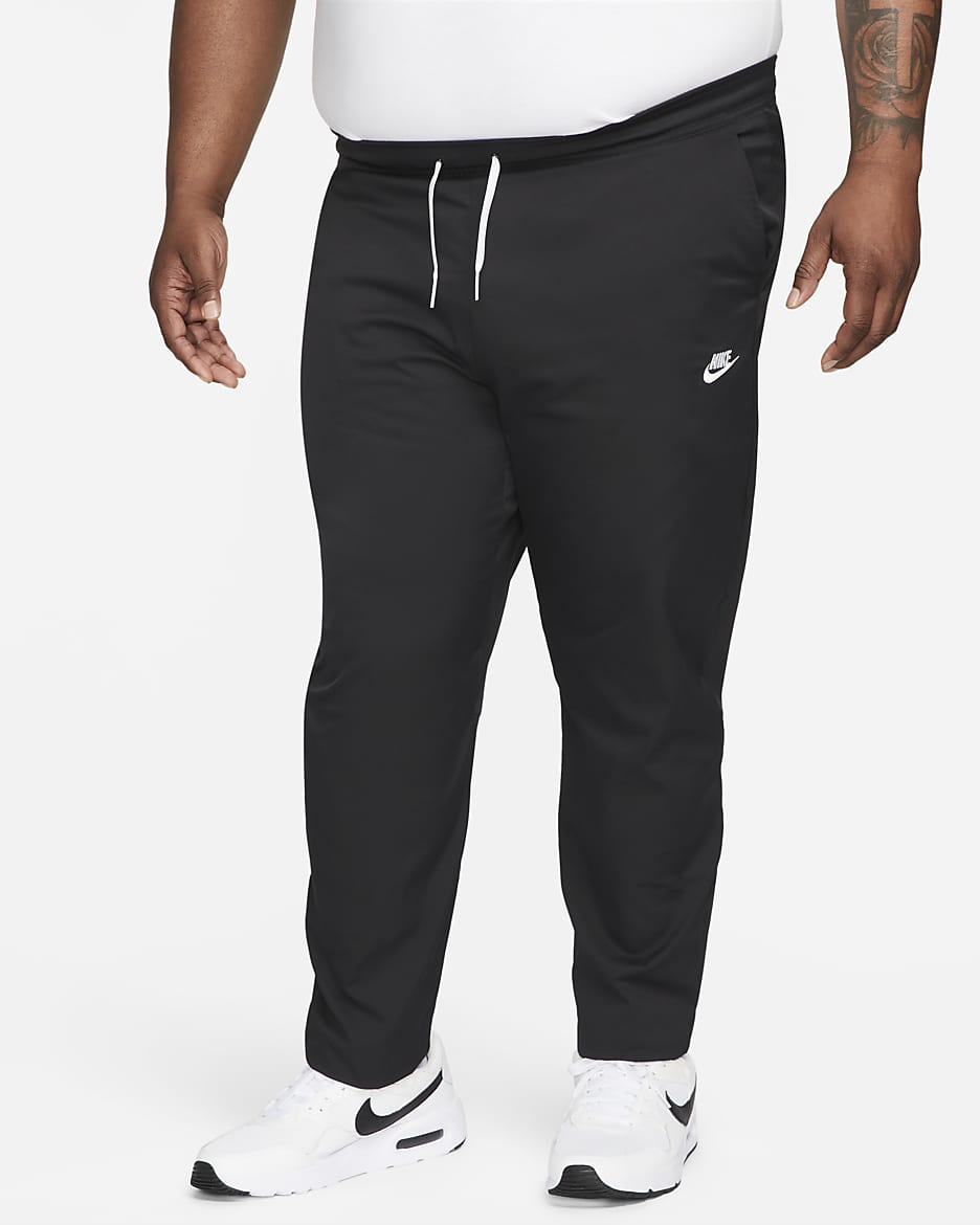 mens nike tapered pants
