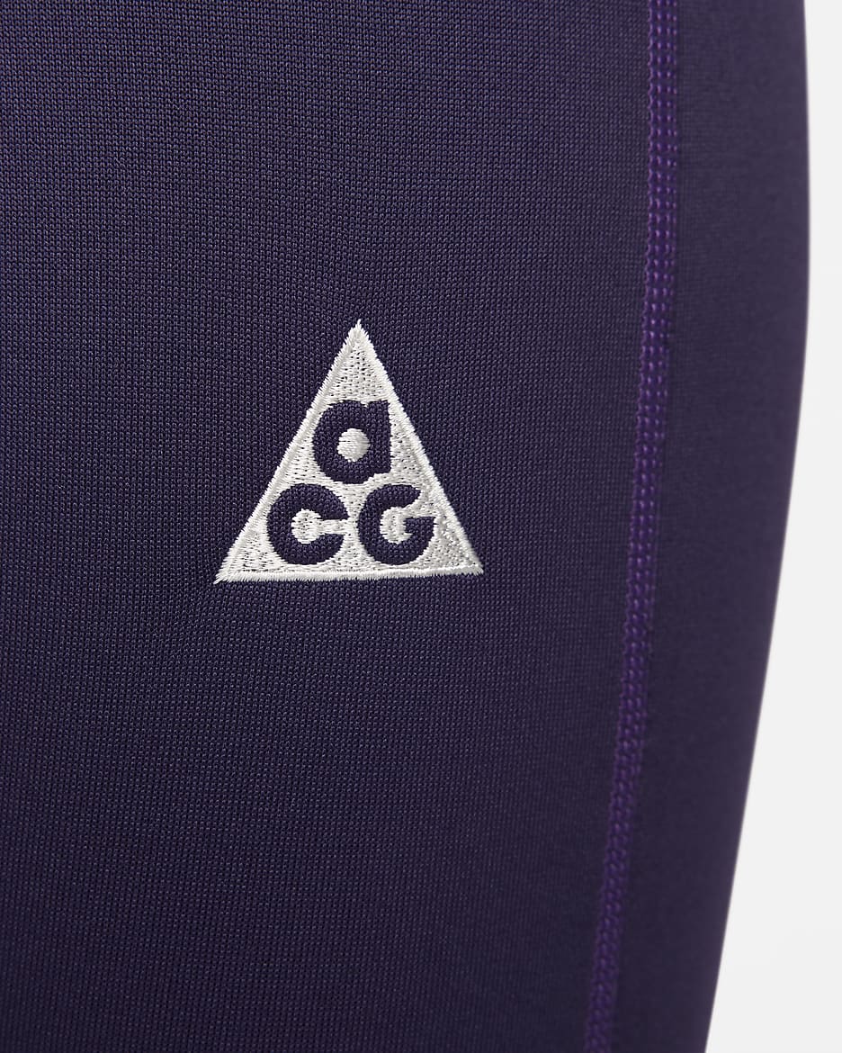 Nike ACG "Winter Wolf" Women's Therma-FIT High-Waisted Full-Length Leggings - Purple Ink/Summit White