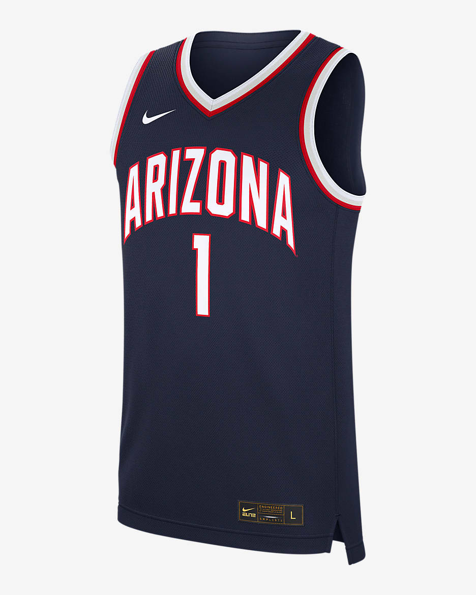 Arizona Wildcats Replica Men's Nike College Basketball Jersey - College Navy