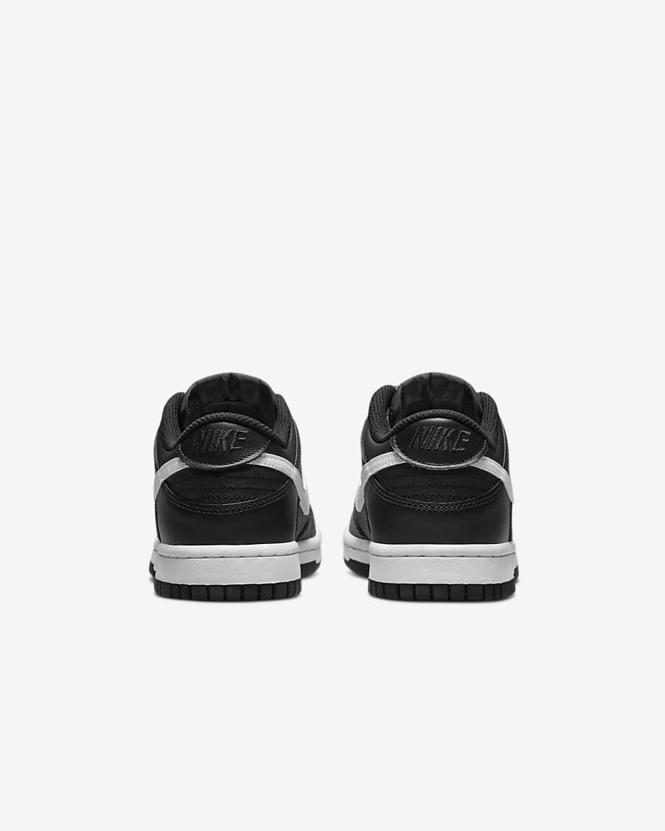 Nike Dunk Low Older Kids' Shoes - Black/Off-Noir/White