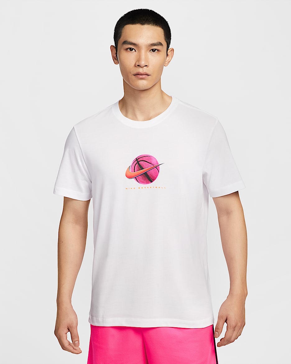 Nike Men's Dri-FIT Basketball T-Shirt - White