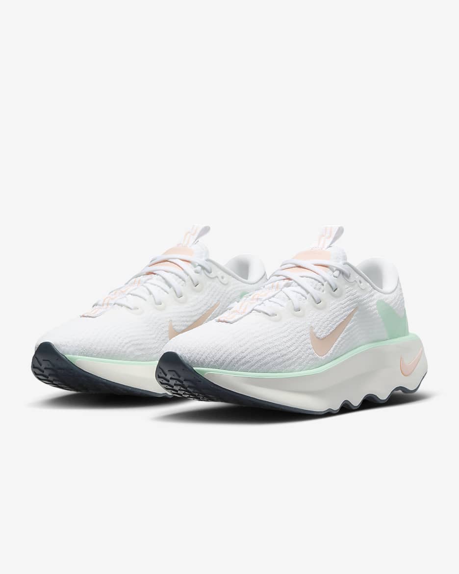 Nike Motiva Women's Walking Shoes - White/Mint Foam/Sail/Sunset Tint