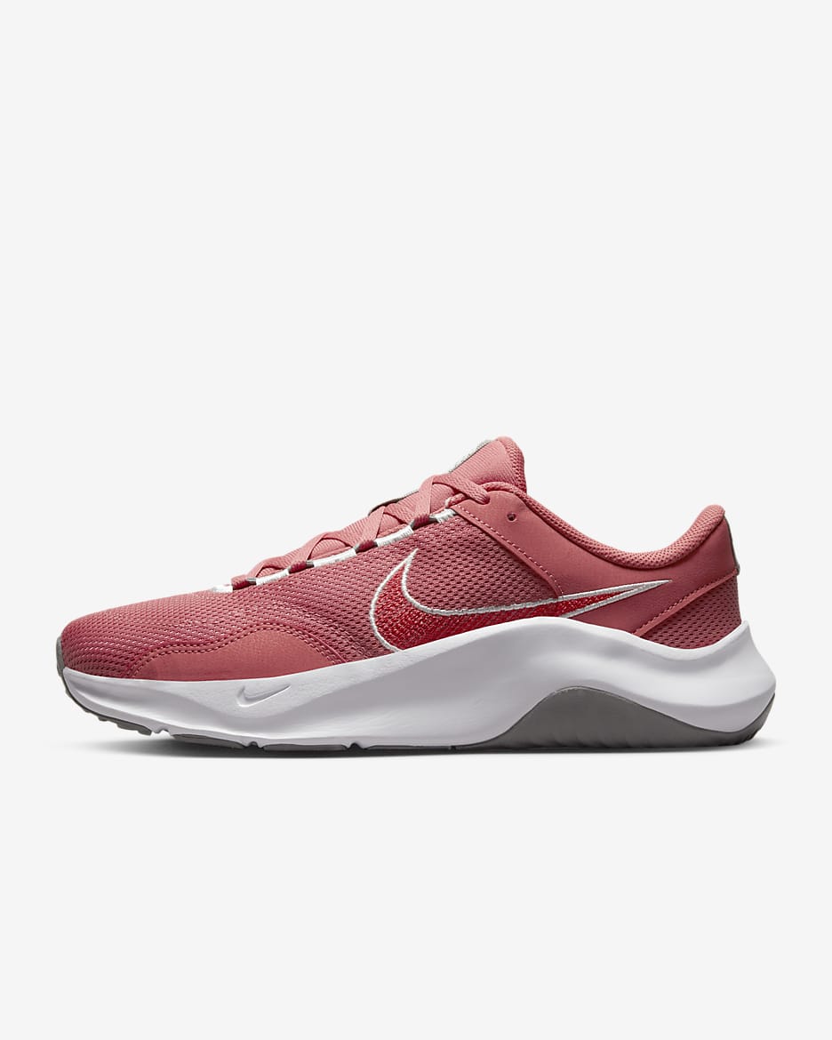 Nike Legend Essential 3 Next Nature Men's Workout Shoes - Adobe/Phantom/Flat Pewter/Light Crimson