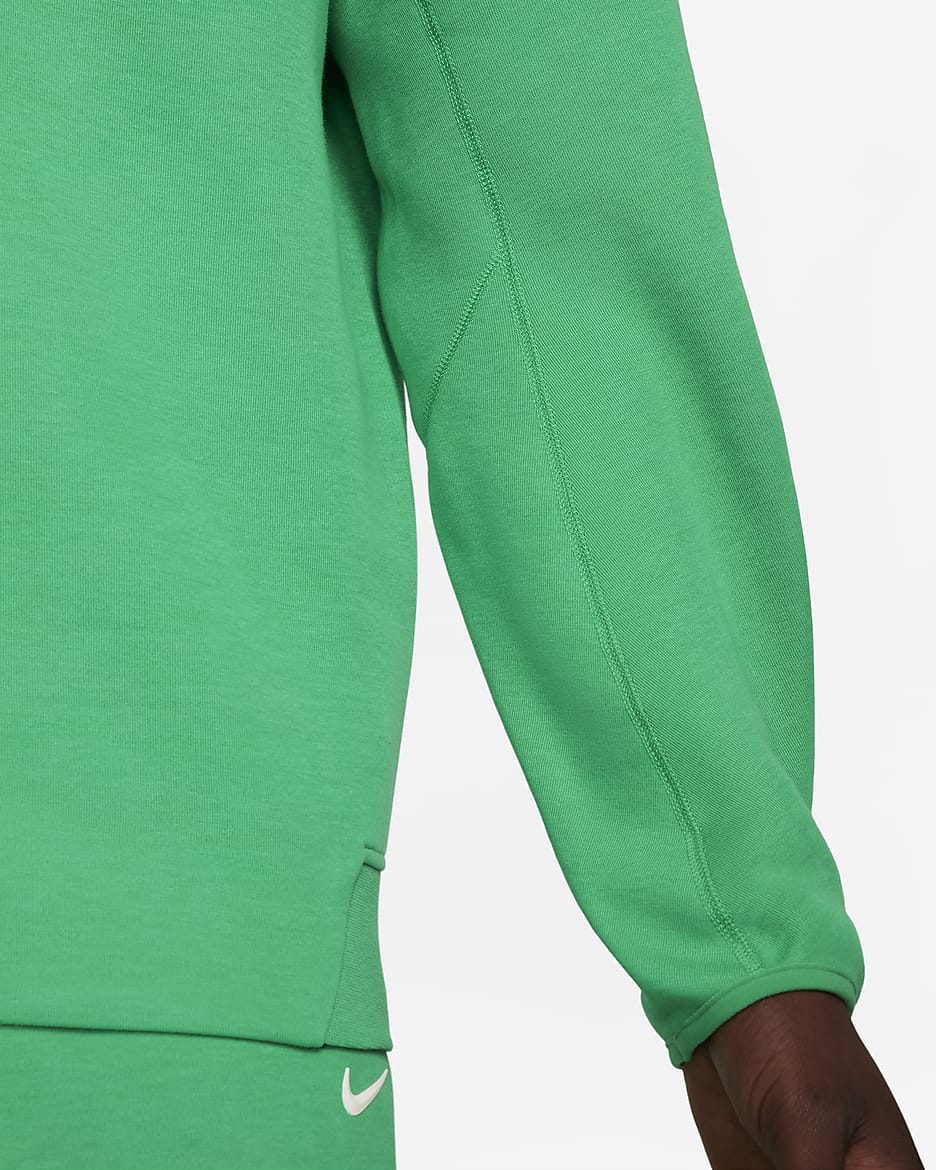 NOCTA Tech Fleece Men's Crew - Stadium Green/Sail