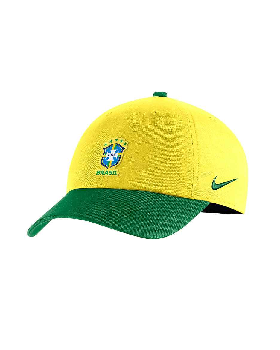 Gorra ajustable para hombre Brazil Heritage86 - Amarillo/Verde