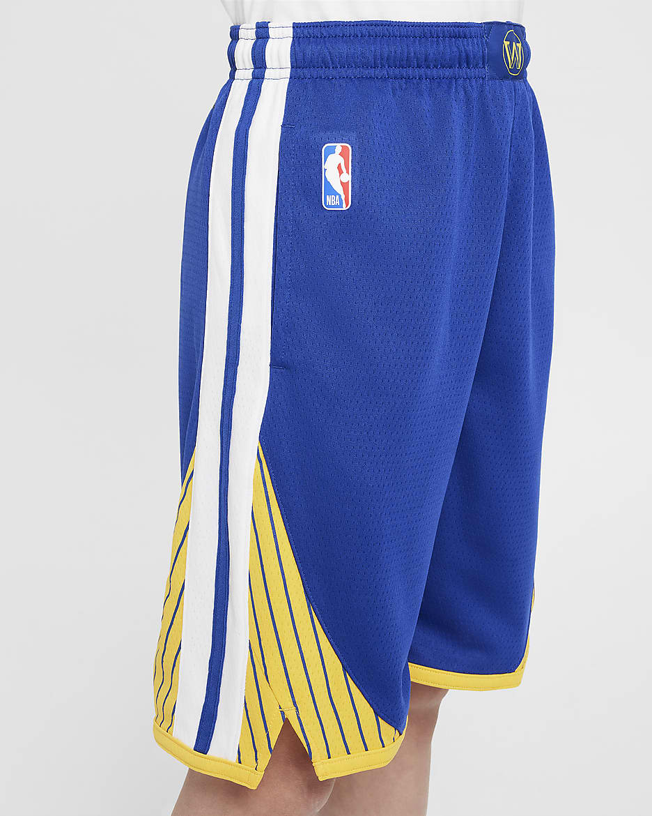 Shorts Golden State Warriors 2023/24 Icon Edition Swingman Nike NBA – Ragazzo - Rush Blue