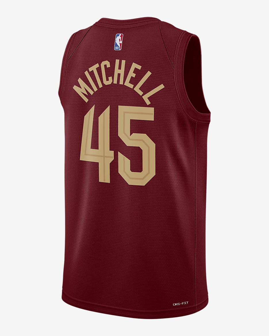 Jersey Nike Dri-FIT de la NBA Swingman para hombre Cleveland Cavaliers Icon Edition 2022/23 - Rojo team