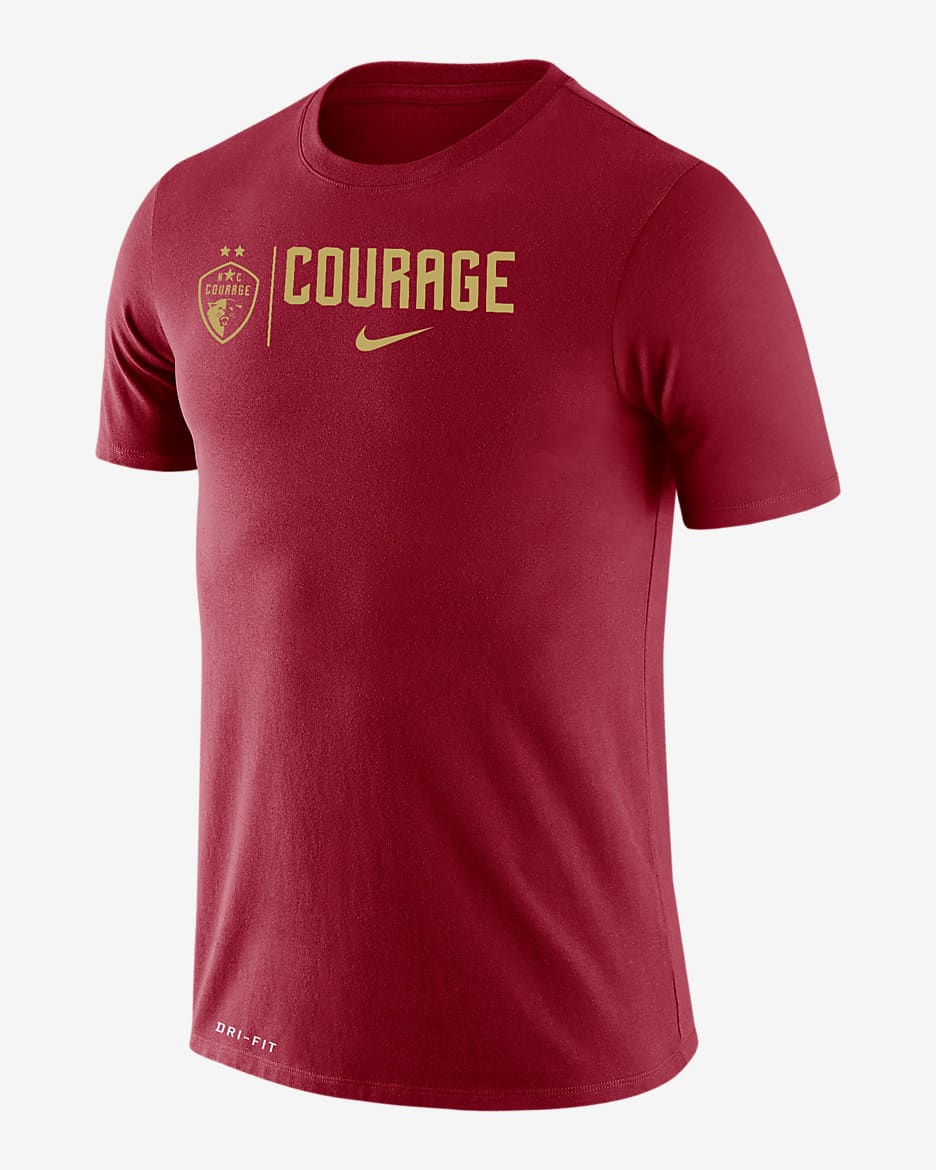 North Carolina Courage Legend Men's Nike Dri-FIT Soccer T-Shirt - Team Crimson