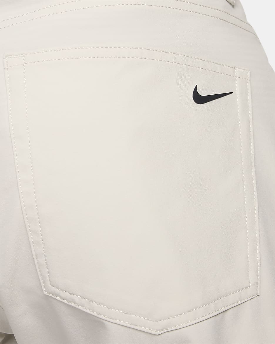 Nike Tour Men's 5-Pocket Slim Golf Trousers - Light Bone/Black