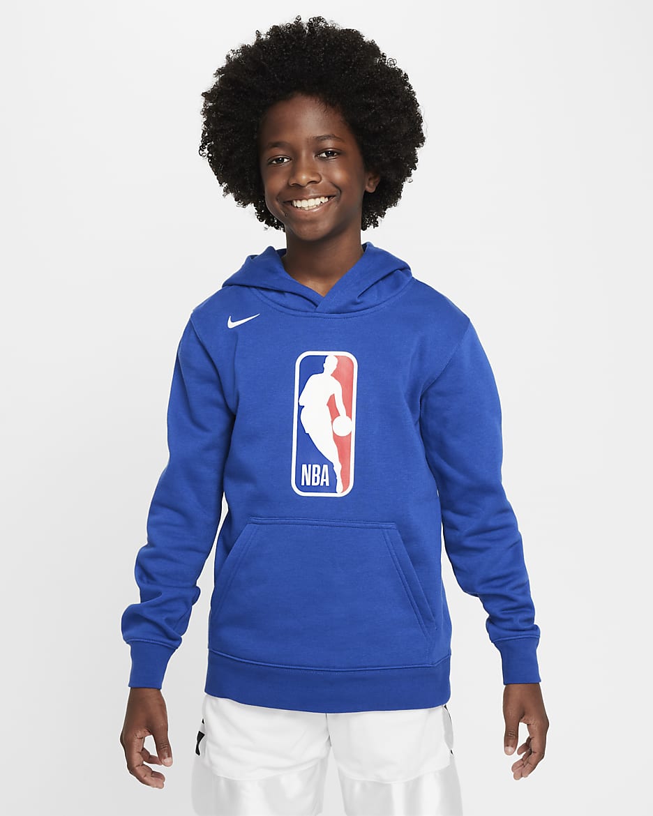 Sweat à capuche Nike NBA Team 31 Club Fleece pour ado - Rush Blue