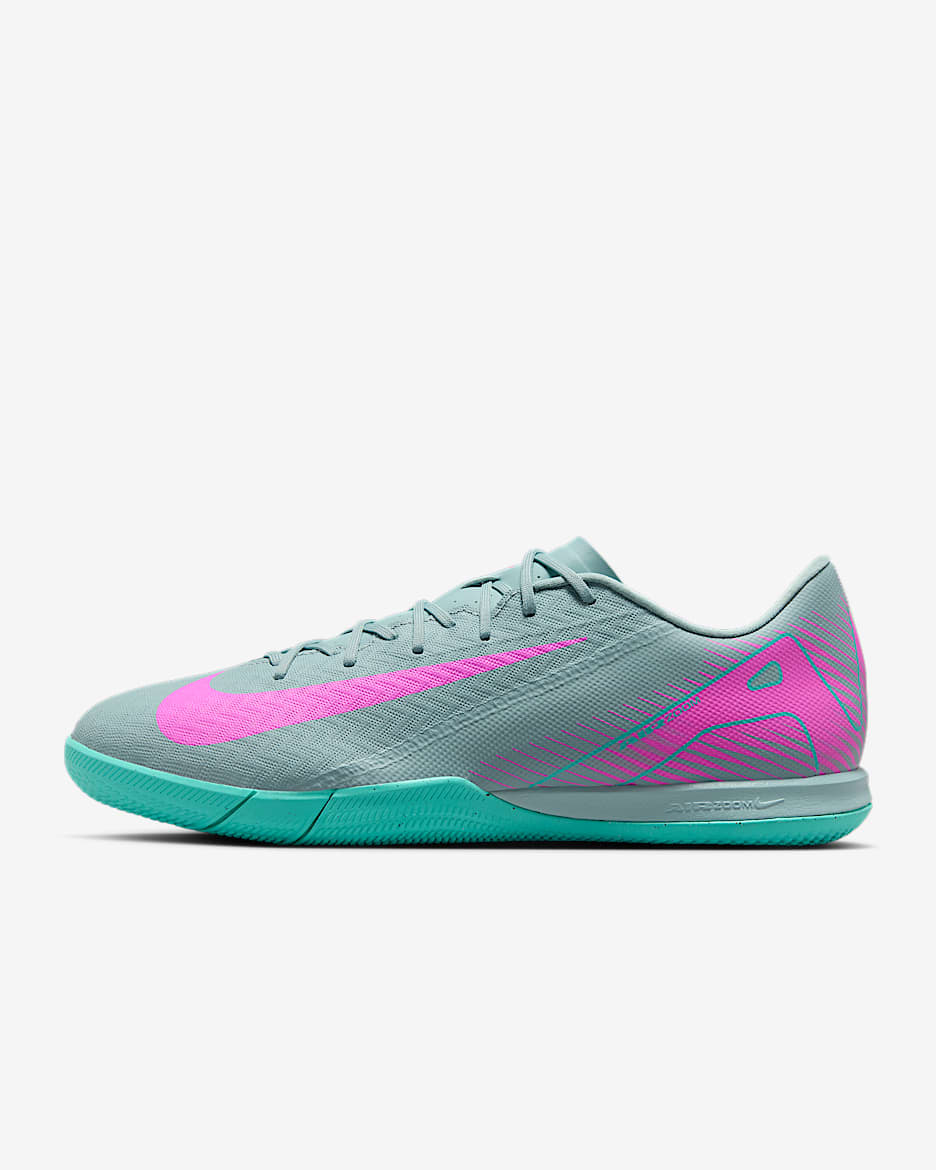 Tacos de fútbol IC low Nike Mercurial Vapor 16 Academy - Cubo océano/Avalancha rosa