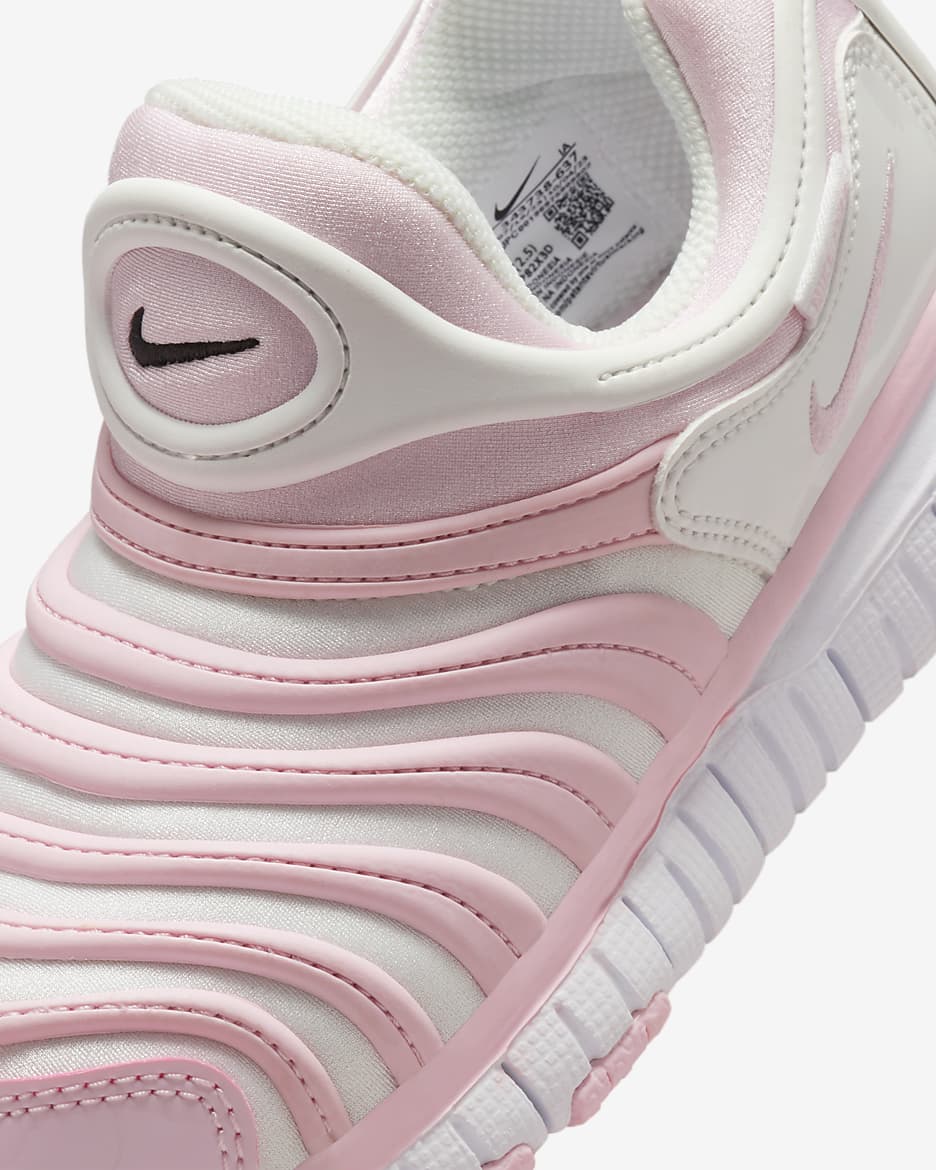 Nike Dynamo Free Little Kids' Easy On/Off Shoes - Pink Foam/Summit White/White/Black