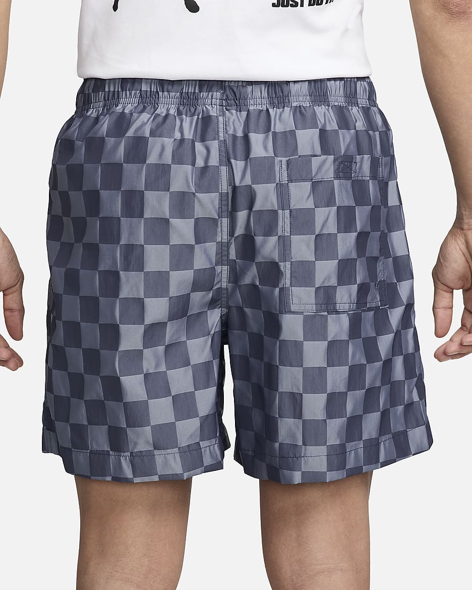 Nike Club Men's Flow Shorts - Midnight Navy/White