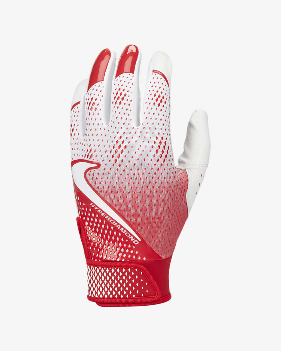 Guantes de softball para mujer (1 par) Nike Hyperdiamond - Rojo